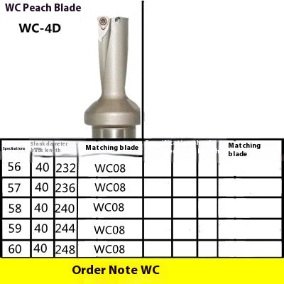 6031 U Drill Violent Drill CNC Rapid Drill 2x Diameter 3D 4D 5x Diameter WC/SP13-60 Flat Bottom Drill Water Jet Drill U Drill Shandong Denso Pricision Tools Co.,Ltd.